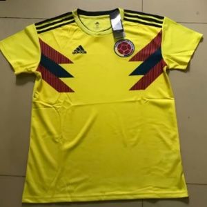 Colombia Adidas ClimaLite Home Soccer Jersey 18/19
